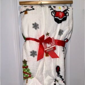 Hello Kitty Christmas Blanket